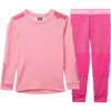 Helly Hansen Youth HH Lifa Wool Merino Layer Set in Dragon Fruit