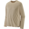 Patagonia Men's Long-Sleeved Capilene Cool Daily Shirt in Pumice Dyno/White XDye