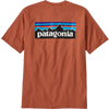 Patagonia Men's P-6 Logo Responsibili-Tee in Redtail Rust