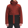 The North Face Men's Clement Triclimate Jacket in Brickhouse/Sequoia Red