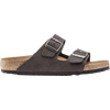 Birkenstock Men's Arizona Vegan in Desert Dust Black right profile