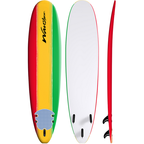 Amazon.com : WAVESTORM 8' Surfboard, Sunburst Graphic,Orange