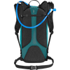 Camelbak Women's M.U.L.E. 12 in Latigo Teal harness and waist belt