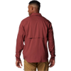 Columbia Men's Silver Ridge Utility Lite Long Sleeve in 681-Spice back