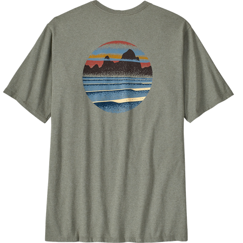 Men's Skyline Stencil Responsibili-Tee