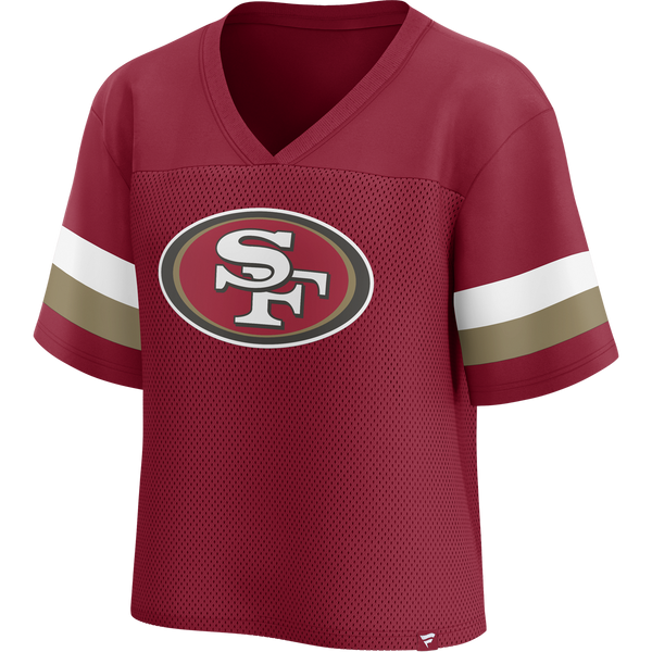 San Francisco 49ers Shirt Mesh Crop Top SF 16 Football Jersey 90, Shop  Exile