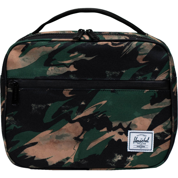 Herschel Supply Co Pop Quiz Lunch Box - Woodland Camo