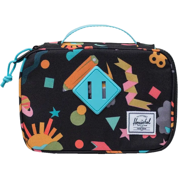 Herschel Pop Quiz Lunch Box- Camo And Stripes