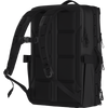 The North Face Base Camp Voyager Travel Pack in KT0 TNF Black Asphalt Grey shoulder straps