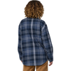 Patagonia Women's Heavyweight Fjord Flannel Overshirt back