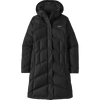 Patagonia Women's Down With It Parka in BLk Black