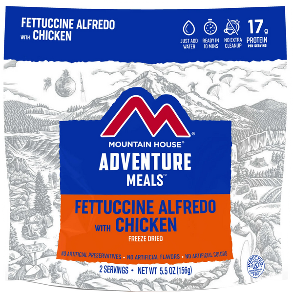 Fettuccine Alfredo with Chicken (2 Servings) – Sports Basement