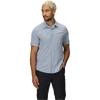 Outdoor Research Astroman Short Sleeve Sun Shirt in Galactic Plaid front