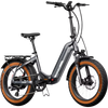 Aventon Sinch.2 Step-Through Foldable 3/4 view
