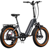 Aventon Sinch.2 Step-Through Foldable 3/4 back view
