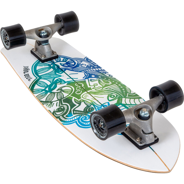 Yago Skinny Goat スケートボード 30.75インチ Yago Dora Fire Goat Pro Model Carver