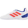 Adidas Youth Super Sala 2 in White/Solar Red/Lucid Blue