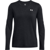 Under Armour Women's Tech Twist Long Sleeve in Black/Jet Gray/White