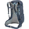 Osprey Women's Sirrus 34 in Muted Space Blue back harness