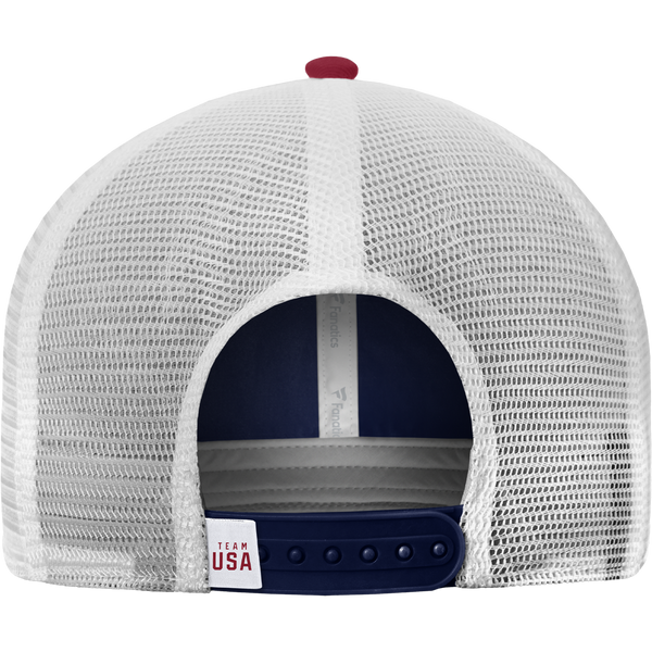Team USA Red/White/Blue Structured Adjustable Mesh Olympics '24