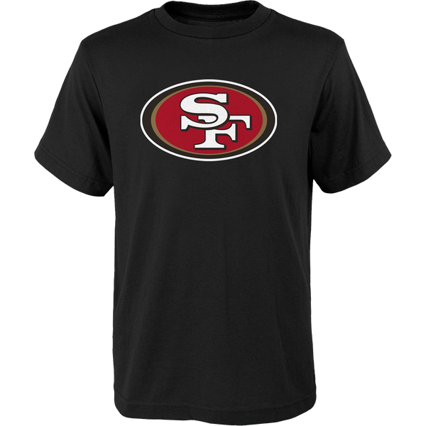 San Francisco 49ers Youth Primary Logo T-Shirt Black