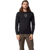 Fox Head Men's Ranger Tru Dri Long Sleeve Jersey in Black front