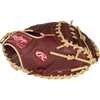 Rawlings Sandlot Series Catchers Mitt - 33" Solid Web in Sherry thumb