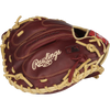 Rawlings Sandlot Series Catchers Mitt - 33" Solid Web in Sherry outside