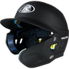 Rawlings Senior Mach Adjust Helmet in black right hand batter