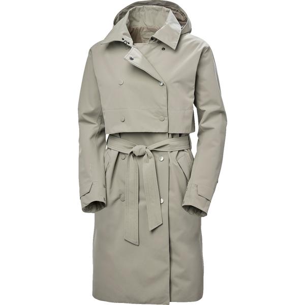 コート JANE AND TASH Fuzzy Trench Coat Jane & Tash Faux Fur Lined Parka - Etsy