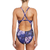 Nike Swim Youth Tie Dye Crossback One Piece back
