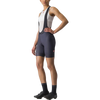 Castelli Women's Prima Bibshort in Dark Night Shade/Black front left
