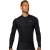 Pearl Izumi Men's Attack Long Sleeve Jersey in Black front