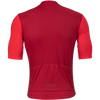 Pearl Izumi Men's Attack Short Sleeve Jersey in Red Dahia back