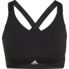 adidas Women's Fastimpact Luxe Run High-Support Bra in Black/White
