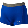 Mizuno Women's Flat Front Low Rider Short in Royal Blue
