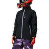 Fox Head Women's Ranger Fire Jacket in Black Purple front