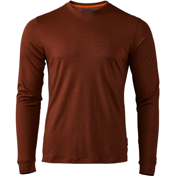 ONC MERINO】LONG SLEEVE TEE/BROWN トップス ONC MERINO LONG SLEEVE ONC MERINO】LONG SLEEVE TEE/BROWN トップス ONC MERINO LONG SLEEVE