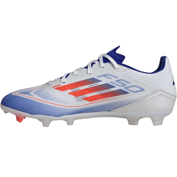 adidas F50+ FG Firm Ground Soccer Cleat - White/Solar Red
