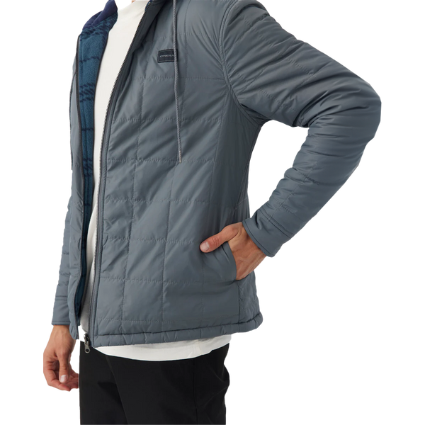 GLACIER HOOD REVERSIBLE JACKET