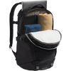 The North Face Recon in 4HF-TNF Black/TNF Black-NPF unzipped and loaded
