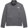 The North Face Cedar Trail Grid Fleece Full Zip in Smoked Pearl