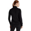 New Balance Women's Athletics Heat Grid 1/2 Zip in Black back