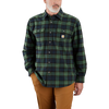 Carhartt Loose Fit Heavyweight Flannel Long-Sleeve Plaid Shirt front