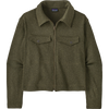 Patagonia Women's Better Sweater Zip Chore Jacket in BSNG-Basin Green