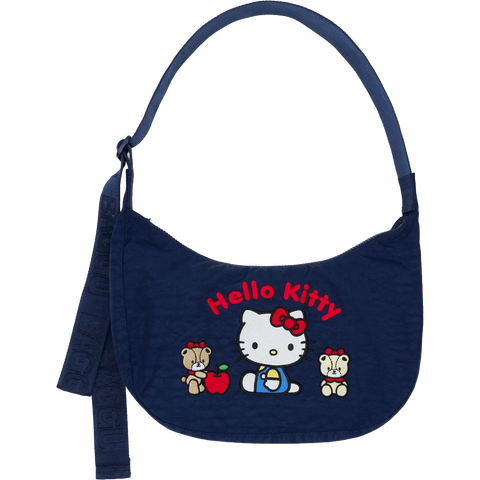 Hello Kitty Medium Nylon Crescent Bag