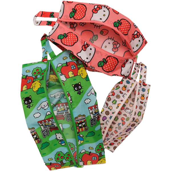 Amazon.com: BAGGU 3D Zip Set - Hello Kitty and Friends