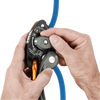 Petzl Grigri + in orange in use