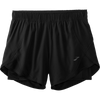 Brooks Women's Chaser 5" 2-in-1 Short in Black