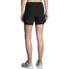 Brooks Women's Chaser 5" 2-in-1 Short in Black back